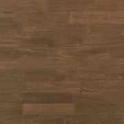 Mesa de comedor redonda Dinah de madera maciza de 47 pulgadas en nogal