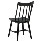 Juego de comedor extensible Middleton con hojas en marrón y negro