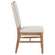 Juego de comedor extensible Middleton con hojas en marrón y negro