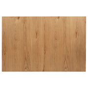 Mesa de comedor extensible Middleton de 106 pulgadas, color marrón natural