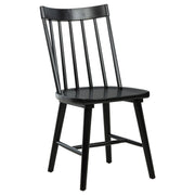 Middleton 7-piece Extension Leaf Dining Set Brown and Black