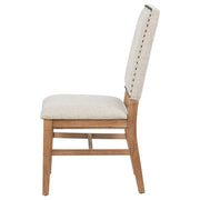 Silla de comedor tapizada Middleton beige (juego de 2)