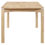Parkridge 59-inch Wood Dining Set Natural Walnut