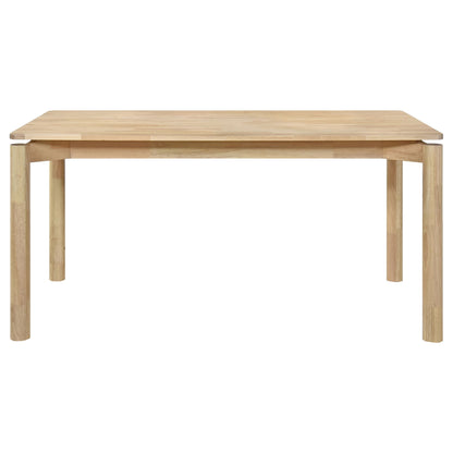 Mesa de comedor rectangular Parkridge de 59 pulgadas en nogal natural