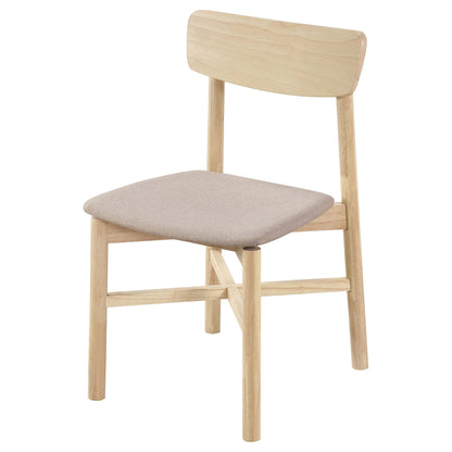 Silla de comedor Parkridge en nogal natural (juego de 2)