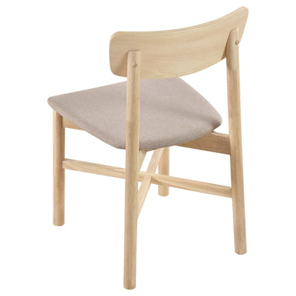 Silla de comedor Parkridge en nogal natural (juego de 2)
