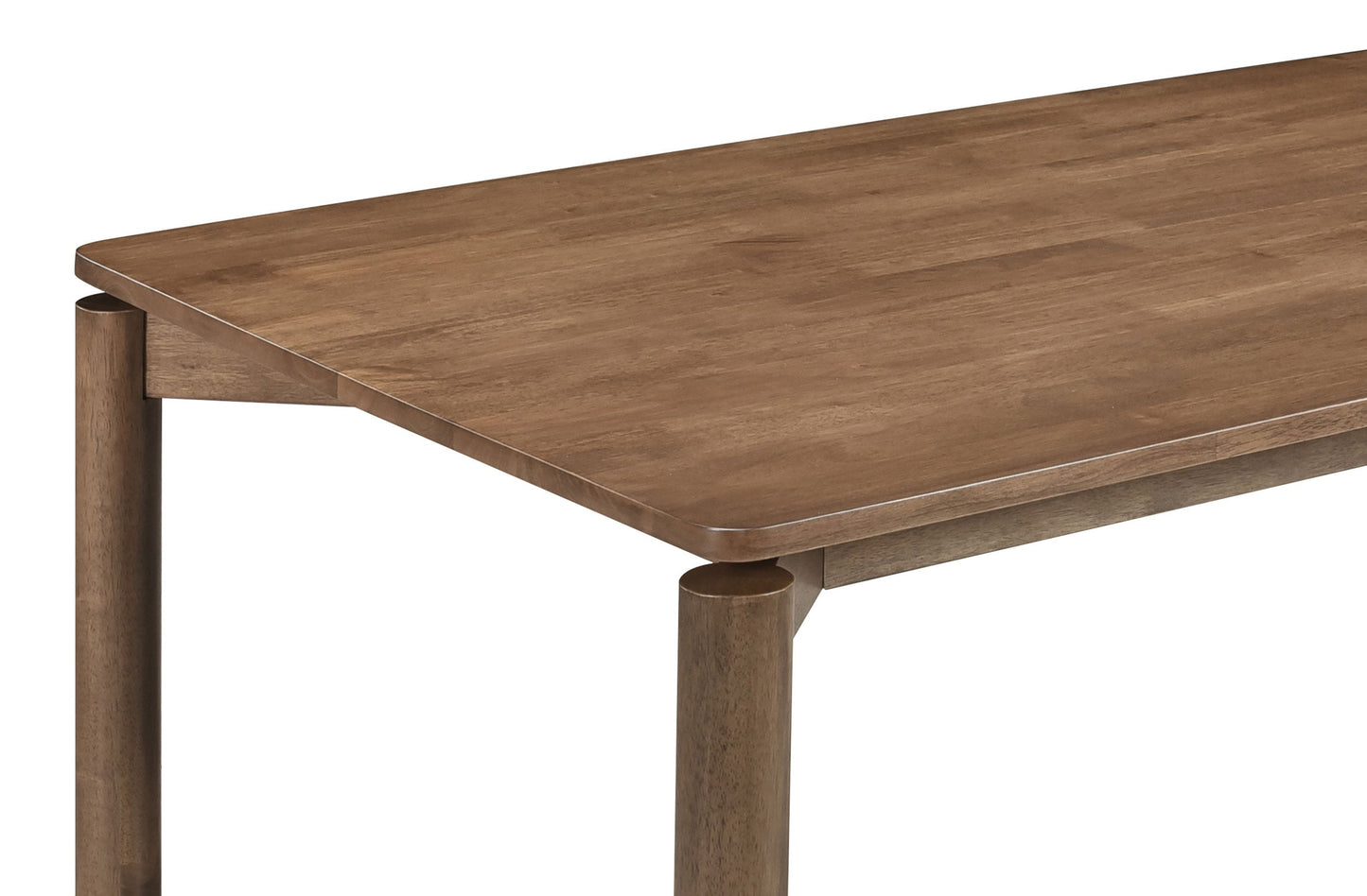 Mesa de comedor rectangular Parkridge de 59 pulgadas en nogal natural