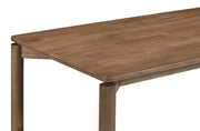 Parkridge 59-inch Rectangular Dining Table Natural Walnut