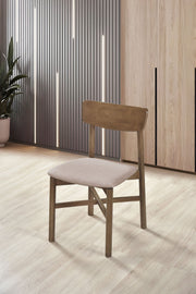 Silla de comedor Parkridge en nogal natural (juego de 2)