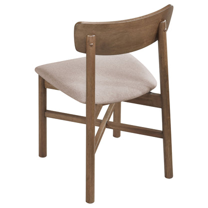 Silla de comedor Parkridge en nogal natural (juego de 2)