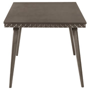 Juego de comedor rectangular Onslow de 59 pulgadas en marrón oscuro