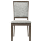 Juego de comedor rectangular Onslow de 59 pulgadas en marrón oscuro