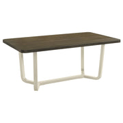 Biloxi 71-inch Rectangular Dining Set Greyish Brown