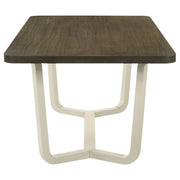 Mesa de comedor rectangular de madera Biloxi de 71 pulgadas en color marrón grisáceo