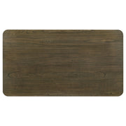 Mesa de comedor rectangular de madera Biloxi de 71 pulgadas en color marrón grisáceo