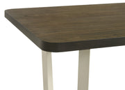 Mesa de comedor rectangular de madera Biloxi de 71 pulgadas en color marrón grisáceo