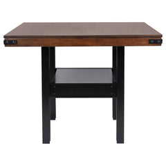 Mesa de comedor Patterson de 60 pulgadas de altura de mostrador en roble mango