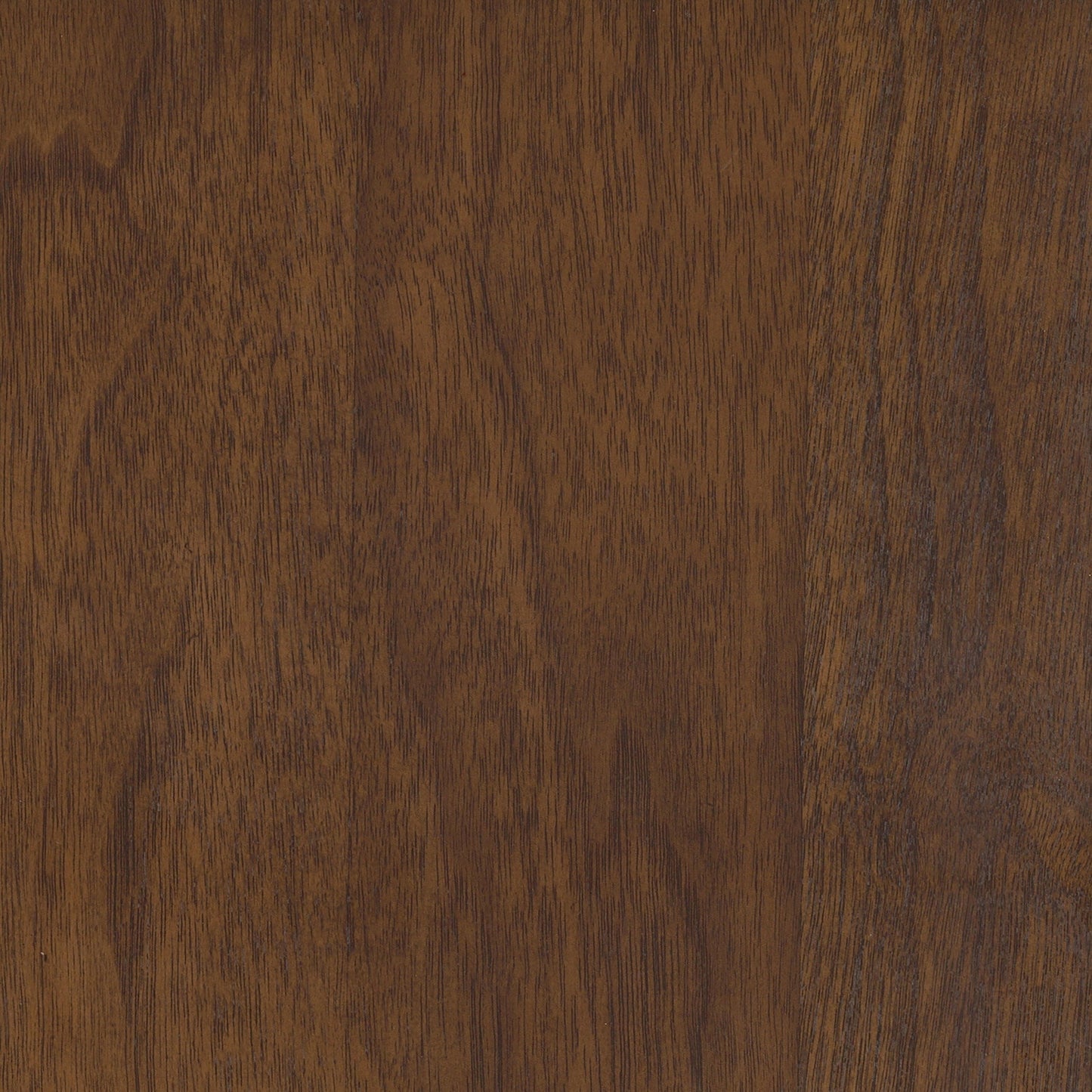 Mesa de comedor redonda Everton de madera de 53 pulgadas en nogal oscuro