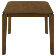 Almonte 59-inch Rectangular Dining Set Dark Brown