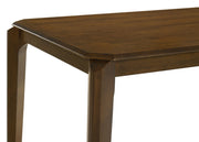 Mesa de comedor rectangular de madera Almonte de 59 pulgadas en marrón oscuro