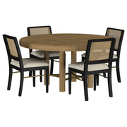Arini Round Dining Room Table Set Sand Wash