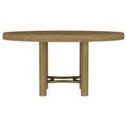 Arini Round Dining Room Table Set Sand Wash