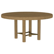 Arini Round Dining Room Table Set Sand Wash