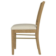 Arini Rattan Cane Dining Side Chair Black (Set of 2)