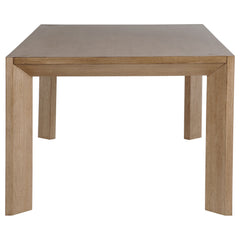 Mesa de comedor rectangular de madera Bruner de 72 pulgadas, color marrón natural