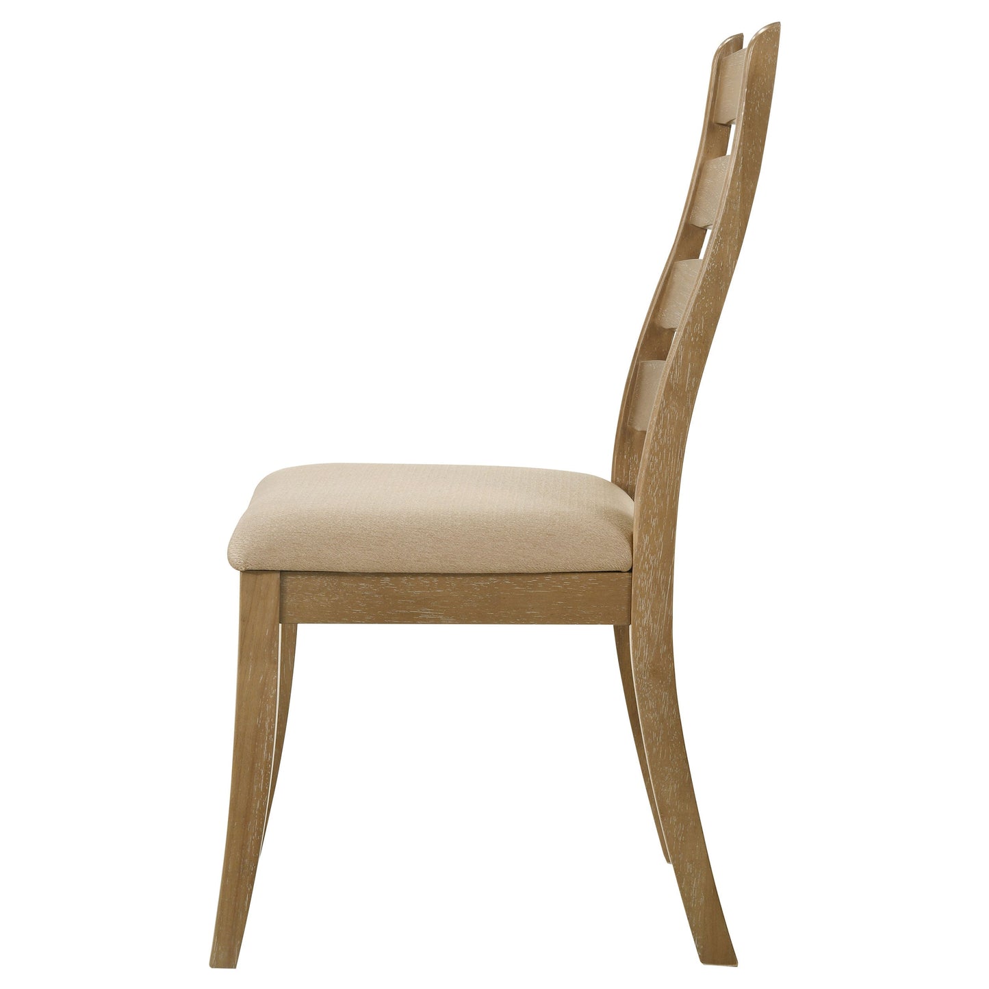 Dalila Wood Dining Side Chair Cappuccino (Set of 2)