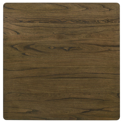 Juego de comedor Canfield de 47 pulgadas de altura de mostrador marrón