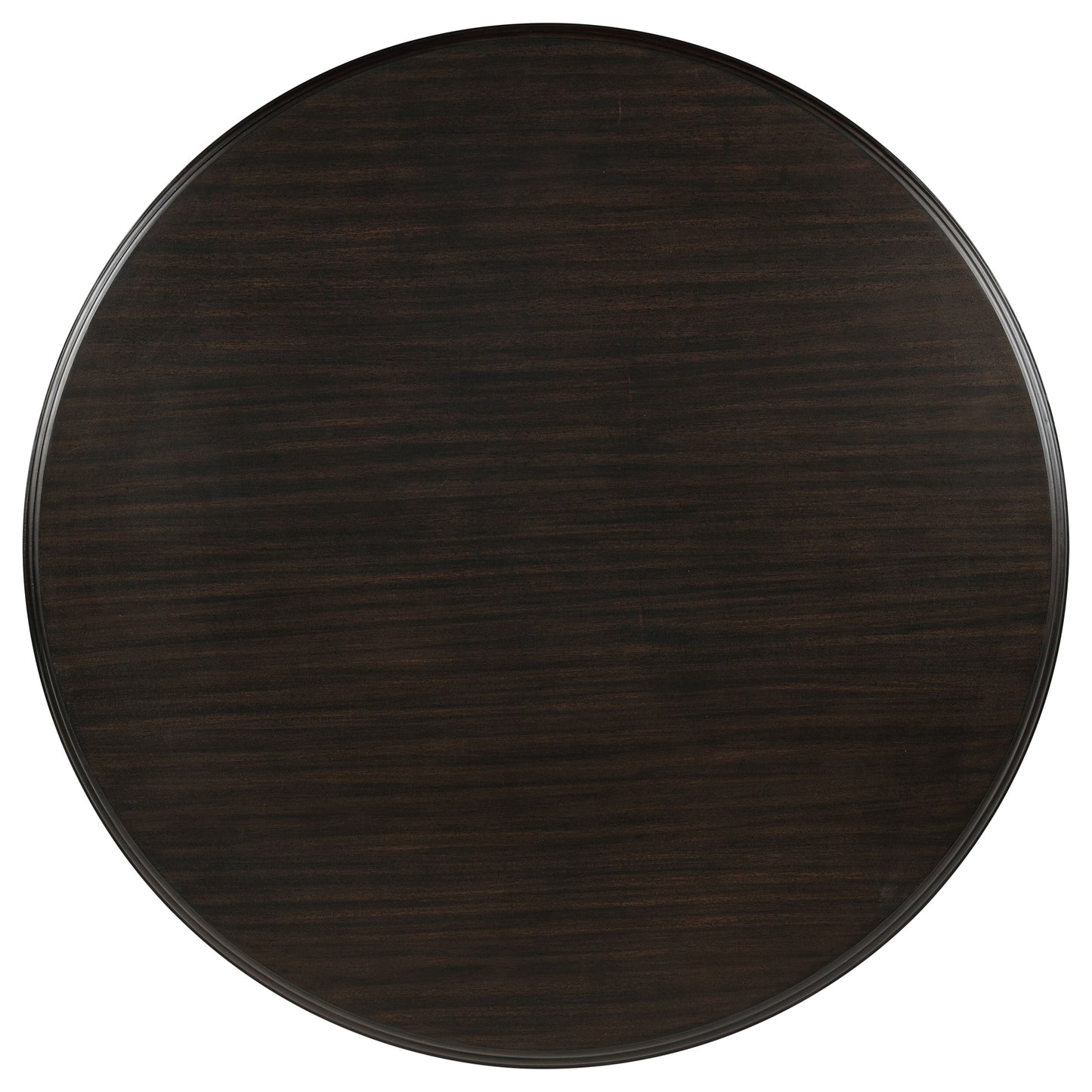 Twyla Round Wood Dining Room Table Set Dark Cocoa