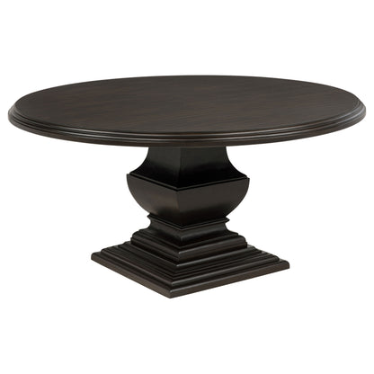 Twyla 60-inch Round Wood Dining Room Table Dark Cocoa