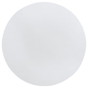 Mesa de comedor redonda de madera Judd de 54 pulgadas con estante en blanco perla