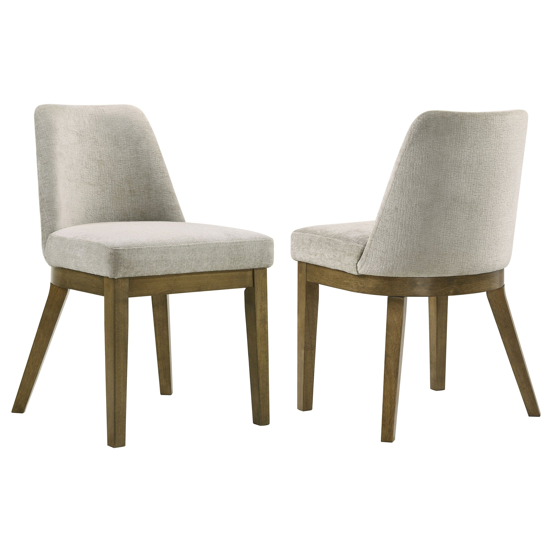 Castlewood Upholstered Side Chair Light Tan (Set of 2)
