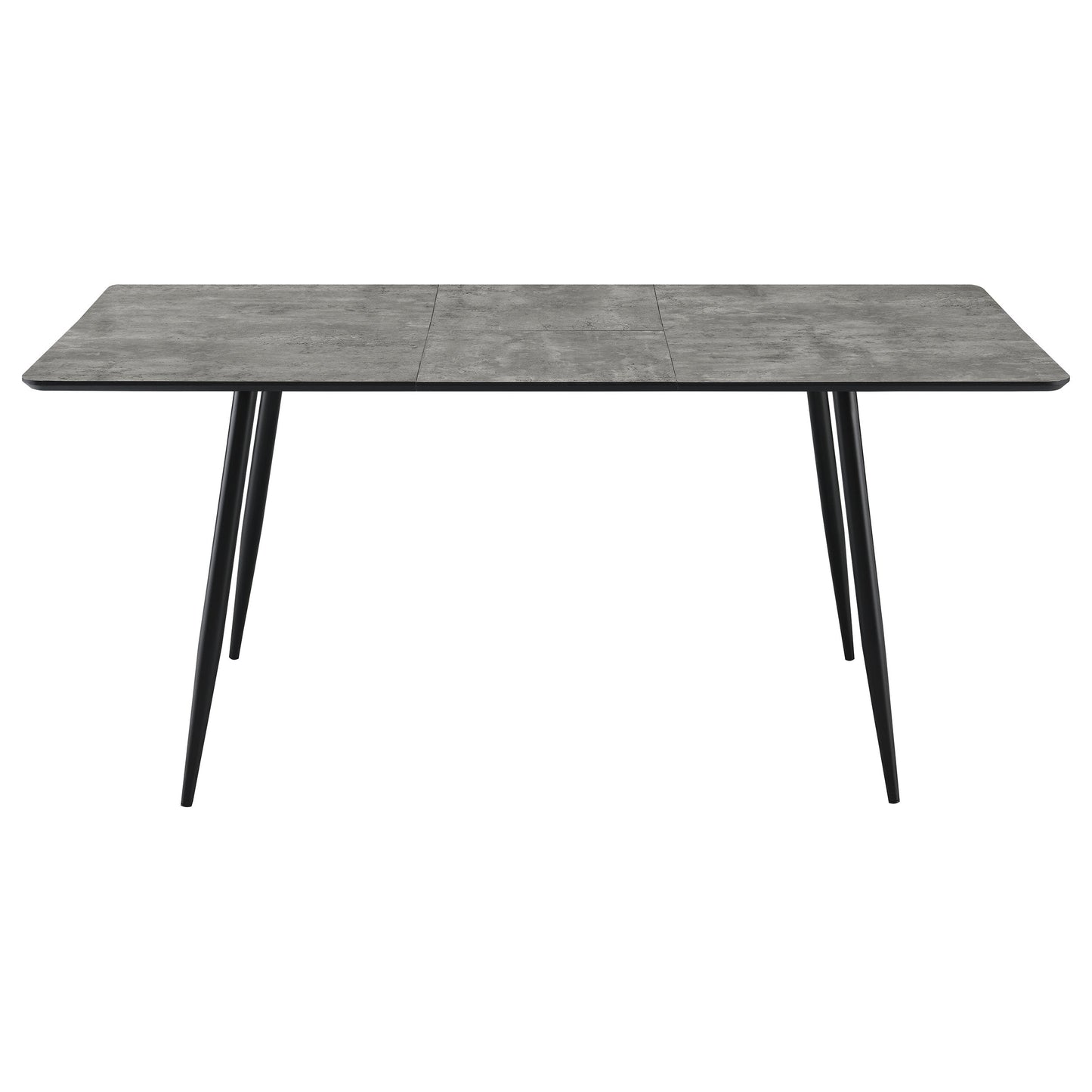 Juego de comedor Horizon con mesa extensible, color gris