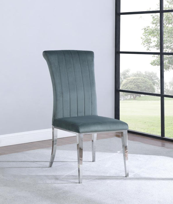 Beaufort Upholstered Curved Back Side Chair