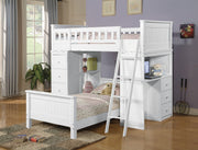 Willoughby Twin Loft Bed - White