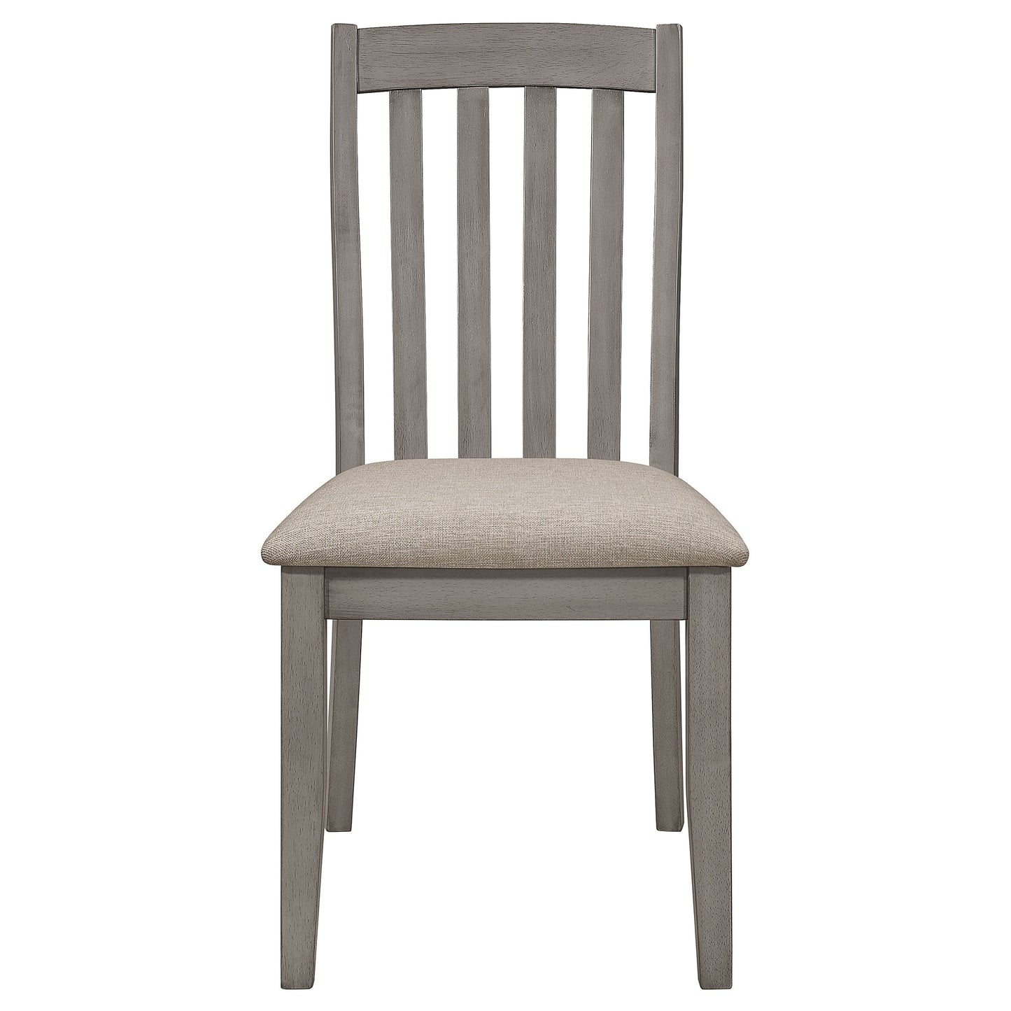 Nogales Rectangular Dining Table Set Coastal Grey