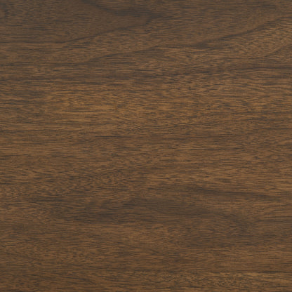 Mesa de comedor rectangular de madera Wethersfield de 71 pulgadas en nogal