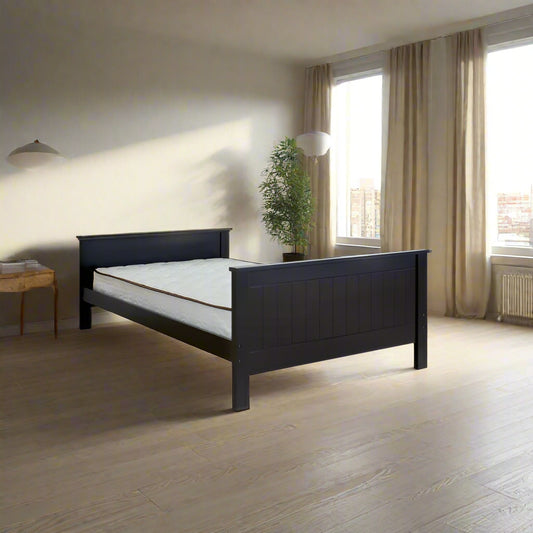 Willoughby Twin Bed – Black Finish