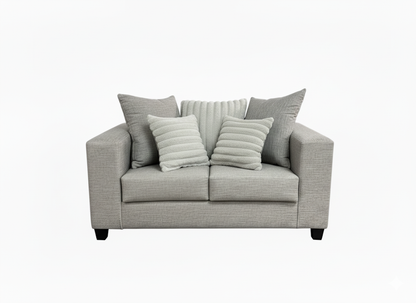 Dallas 2-Piece Living Room Set Grey