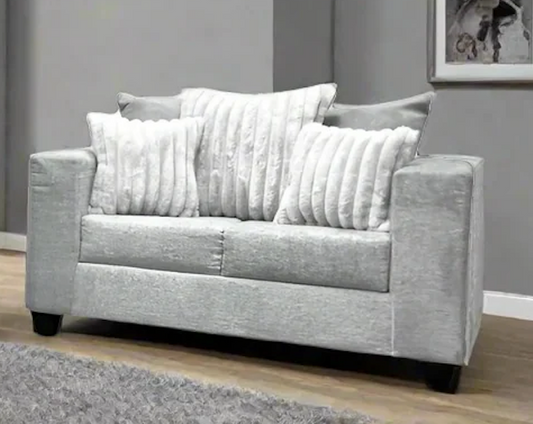 Conjunto de sofá y loveseat Marietta Grey