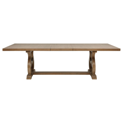 Brockway  Extension Leaf Dining Set Barley Brown
