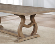 Brockway  Extension Leaf Dining Set Barley Brown