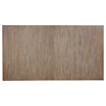 Brockway 104-inch Extension Leaf Dining Table Antique Java