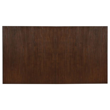 Brockway 104-inch Extension Leaf Dining Table Antique Java