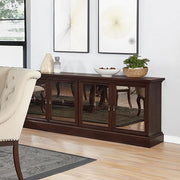 Aparador de comedor Brockway de 4 puertas y mueble buffet