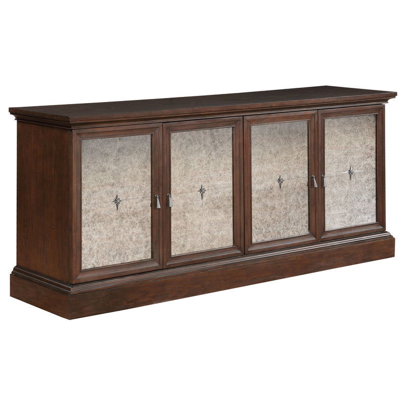 Aparador de comedor Brockway de 4 puertas y mueble buffet