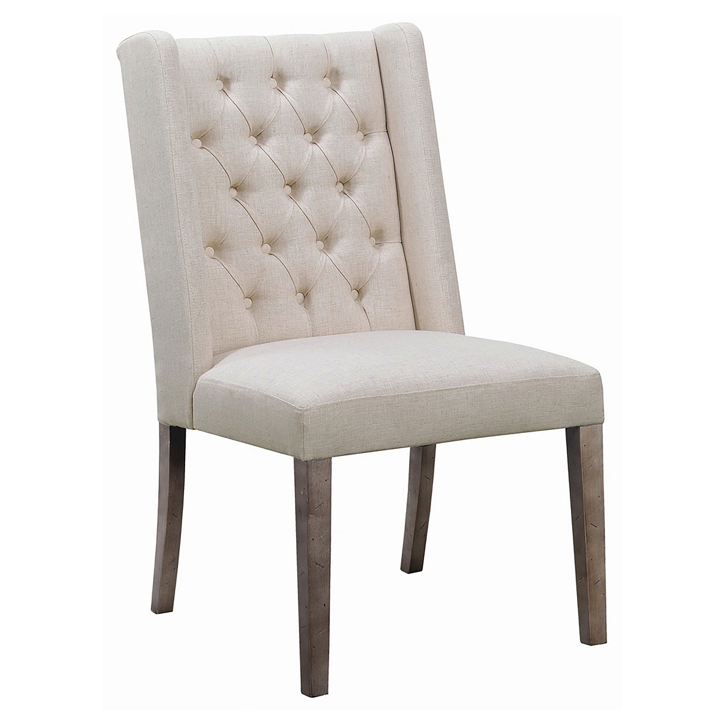 Mesa de comedor rectangular Bexley con borde natural, color miel